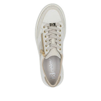 Rieker M1912-80 Enya Cream Trainers