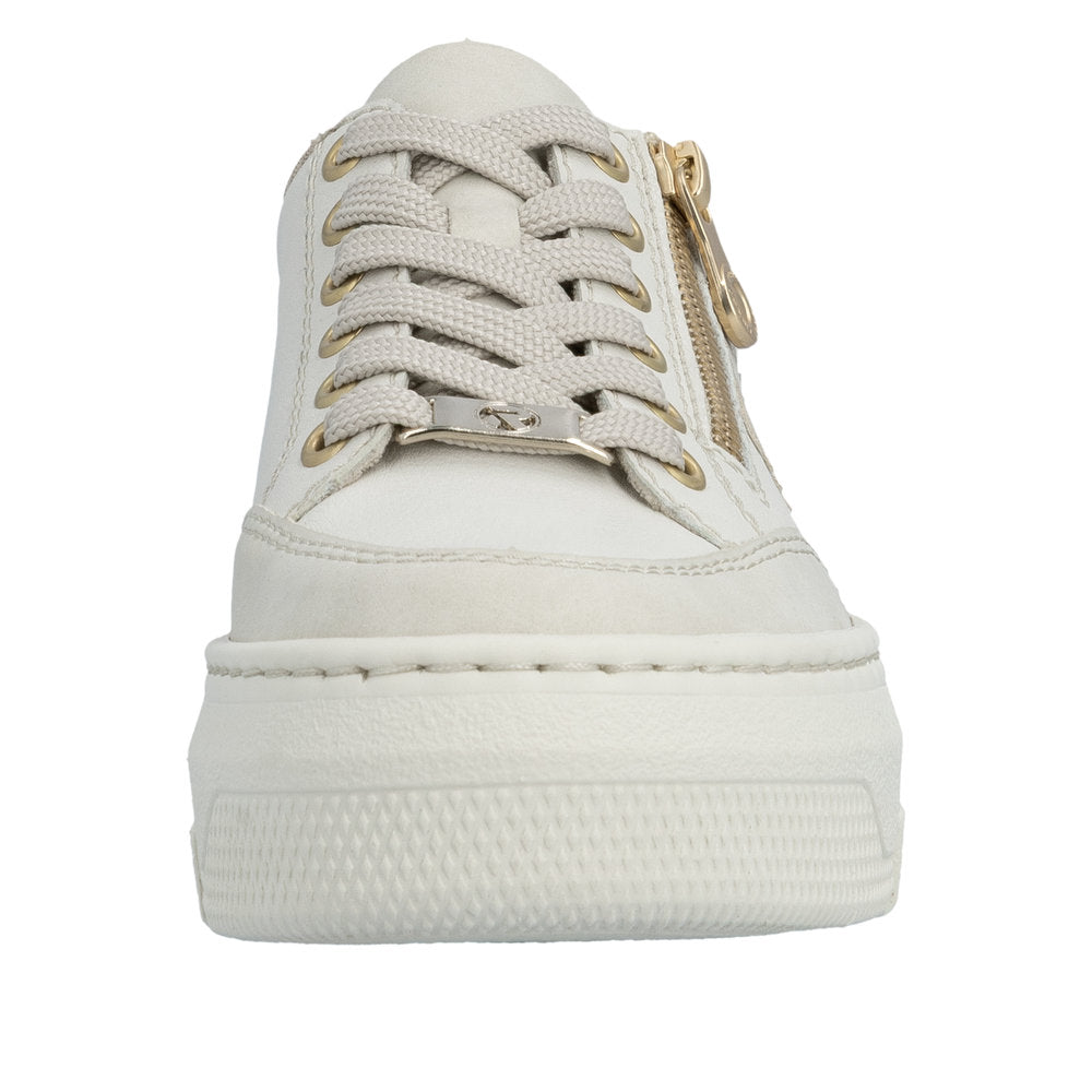 Rieker M1912-80 Enya Cream Trainers