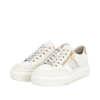 Rieker M1912-80 Enya Cream Trainers