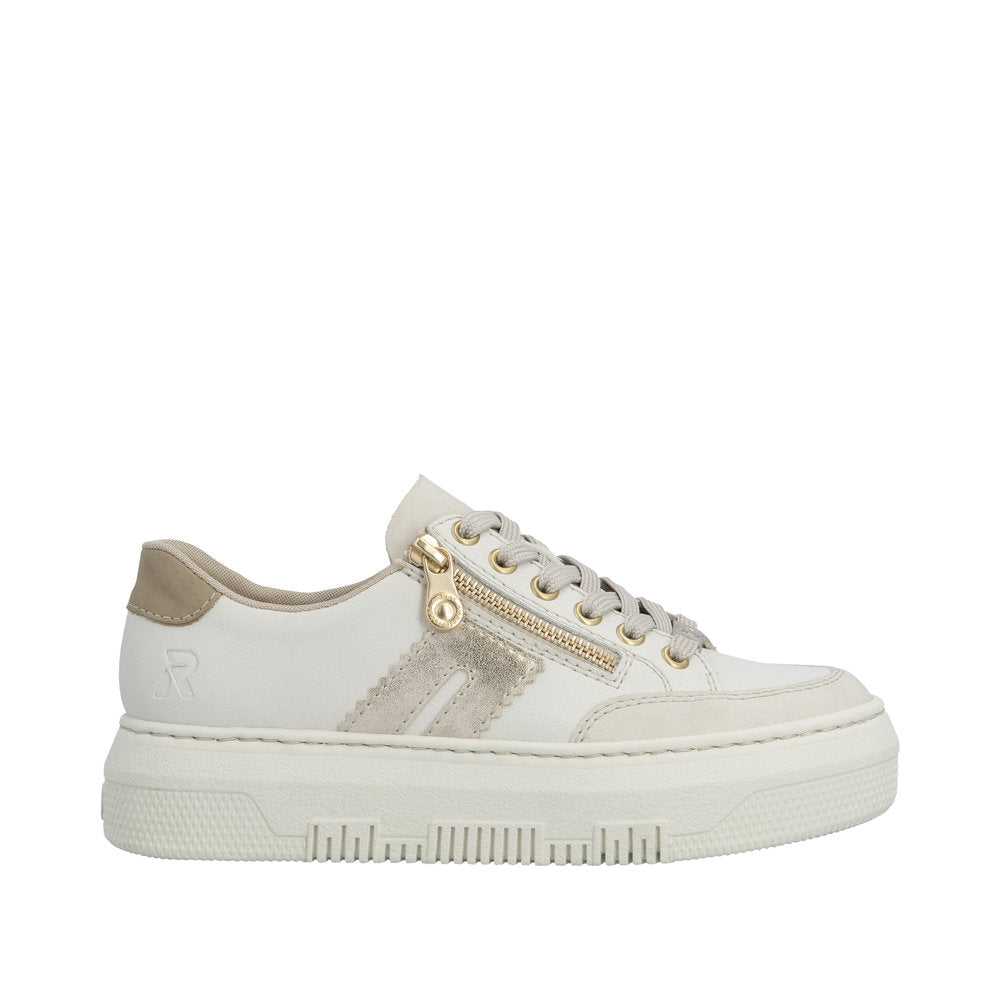 Rieker M1912-80 Enya Cream Trainers
