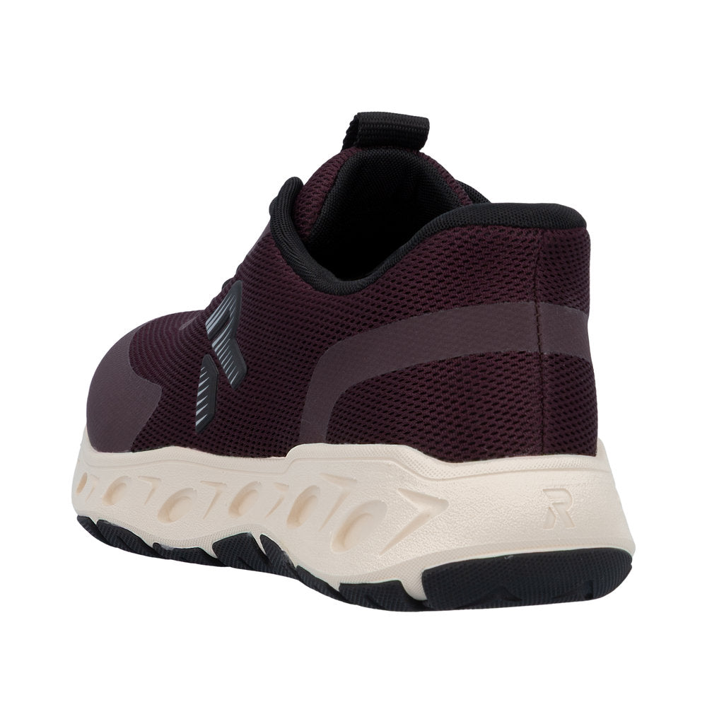 Rieker M6551-30 Blackberry/Brombeer Trainers