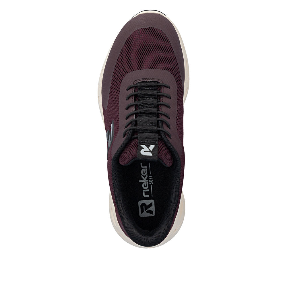 Rieker M6551-30 Blackberry/Brombeer Trainers