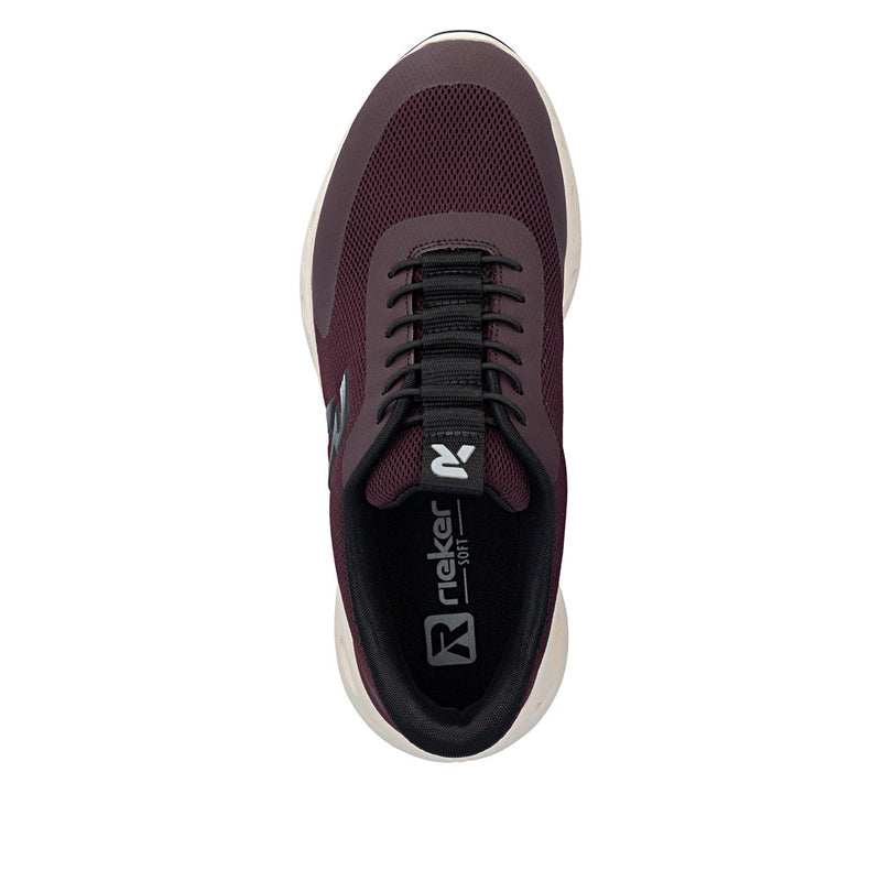 Rieker M6551-30 Blackberry/Brombeer Trainers