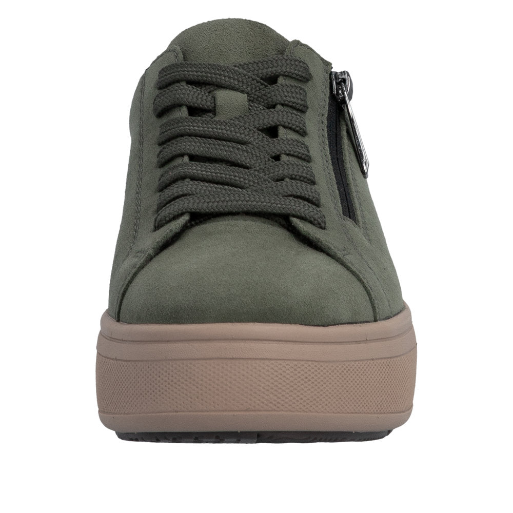 Rieker M7701-55 Brooke Green Trainers