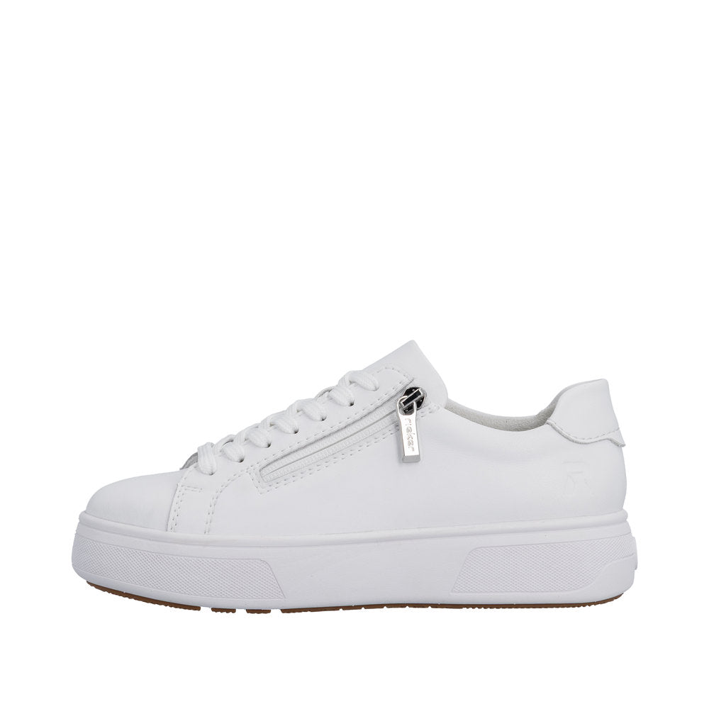 Rieker M7701-80 Brooke White Trainers