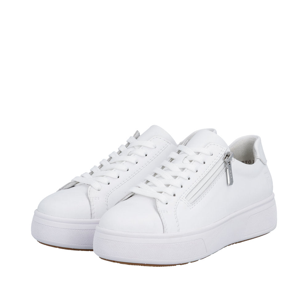 Rieker M7701-80 Brooke White Trainers