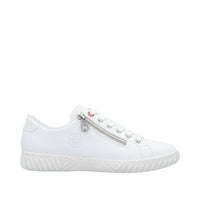 Rieker N0900-81 Edna White Shoes