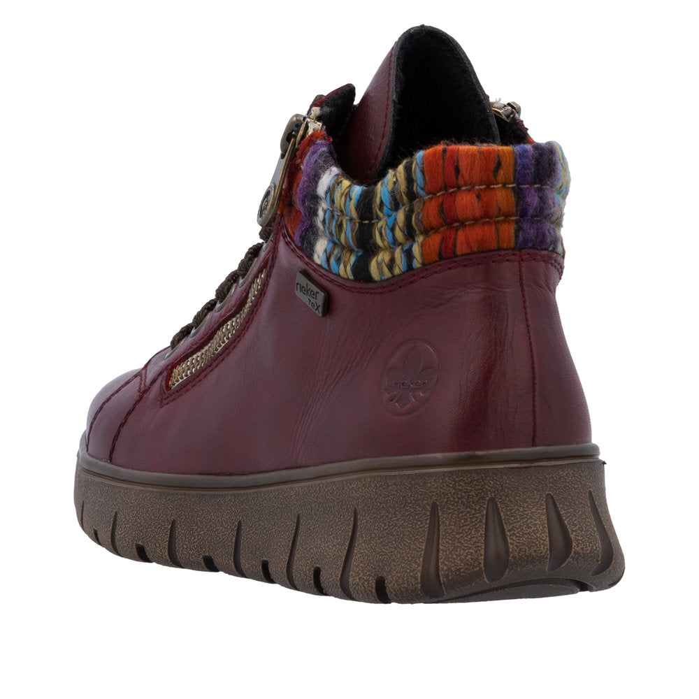 Rieker N1305-35 Vino/Orange-Multi Boots