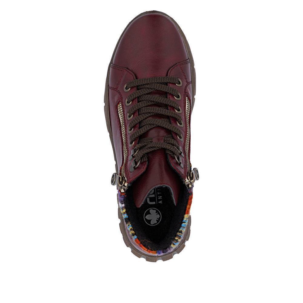 Rieker N1305-35 Vino/Orange-Multi Boots
