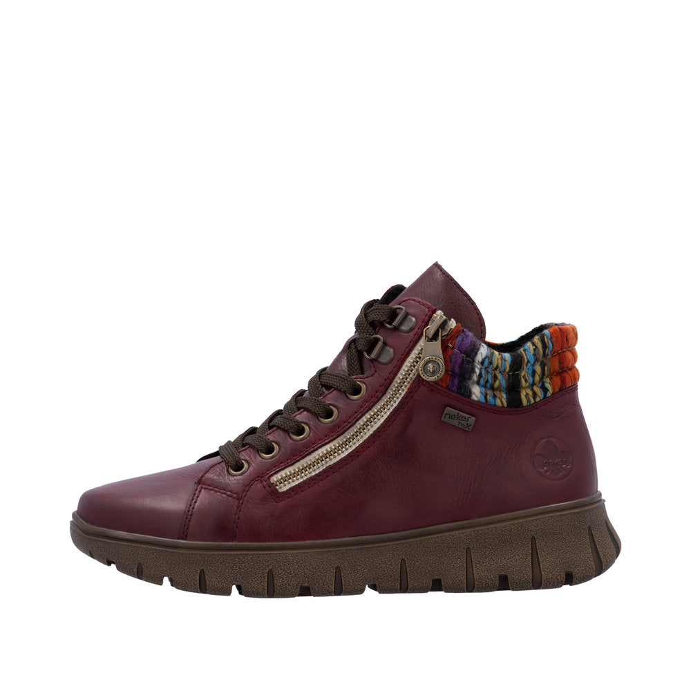 Rieker N1305-35 Vino/Orange-Multi Boots