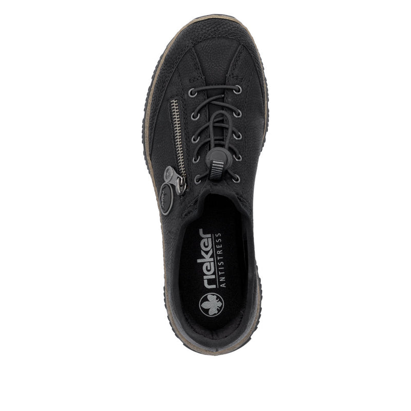 Rieker N3267-01 Black Shoes