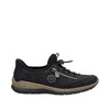 Rieker N3267-01 Black Shoes