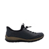 Rieker N3267-15 Pazifik/Schwarz Shoes