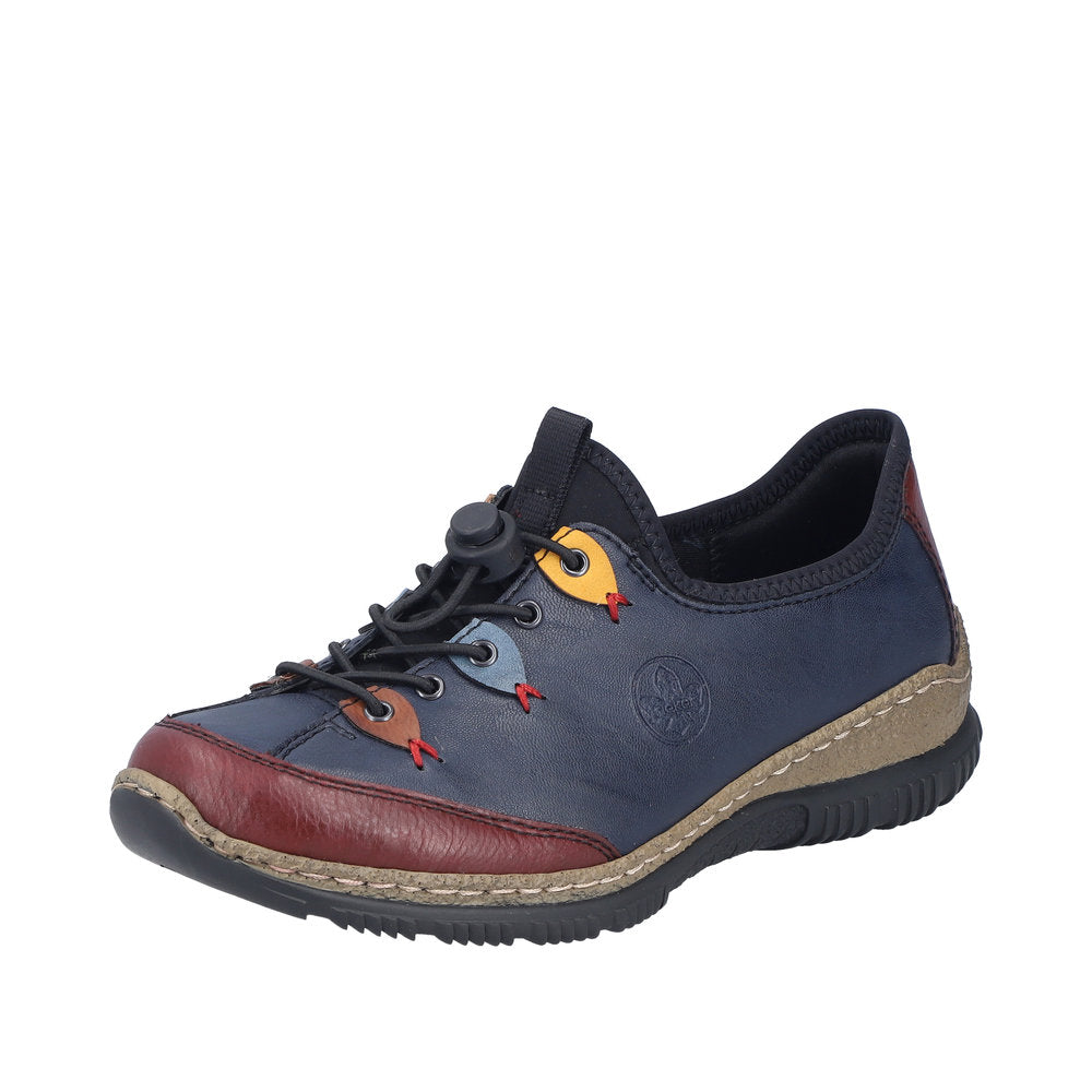 Rieker N3271-35 Nikita Navy Shoes