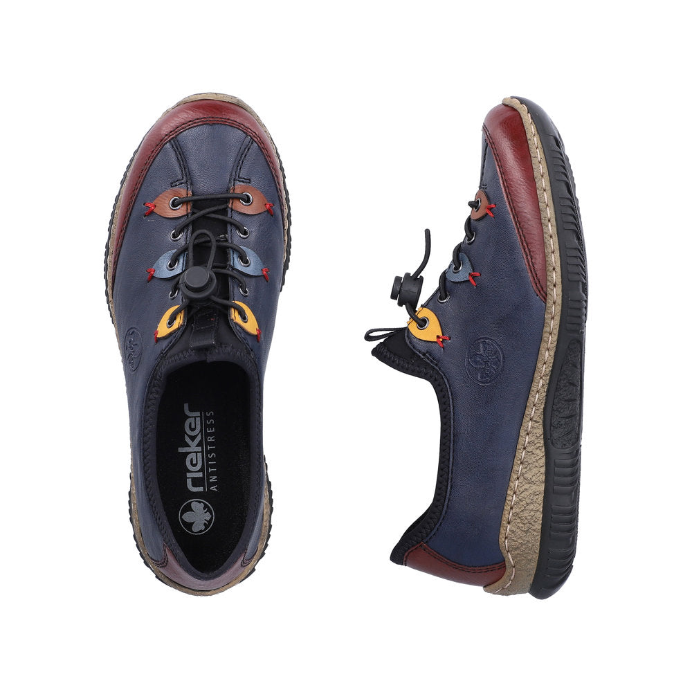 Rieker N3271-35 Nikita Navy Shoes