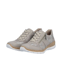 Rieker N4221-90 Nikita Metallic Shoes