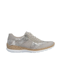 Rieker N4221-90 Nikita Metallic Shoes