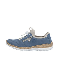 Rieker N42G0-14 Nikita Blue Shoes