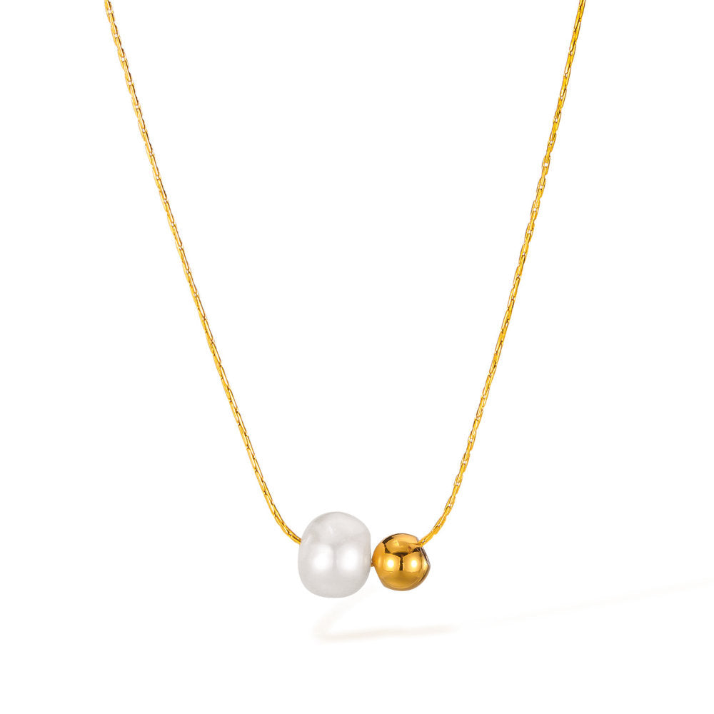 White Leaf NLN99G Necklace