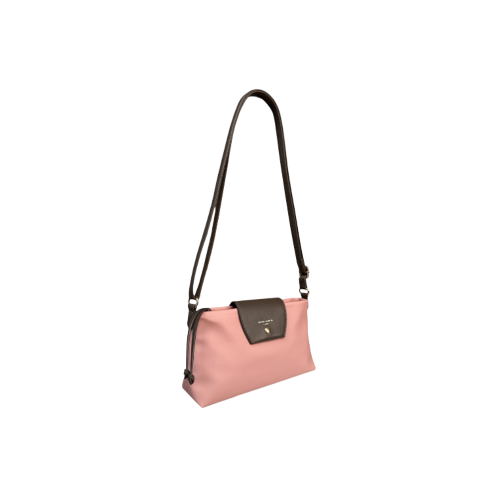 Nova Leathers Small Tab Over Shoulder Pink (NVCM8366)