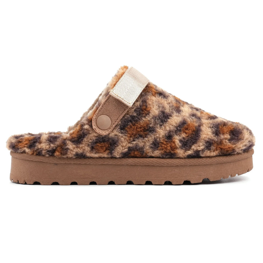 Lunar Naples Ocelot Slipper (Adjustable Strap) KLZ002 OC
