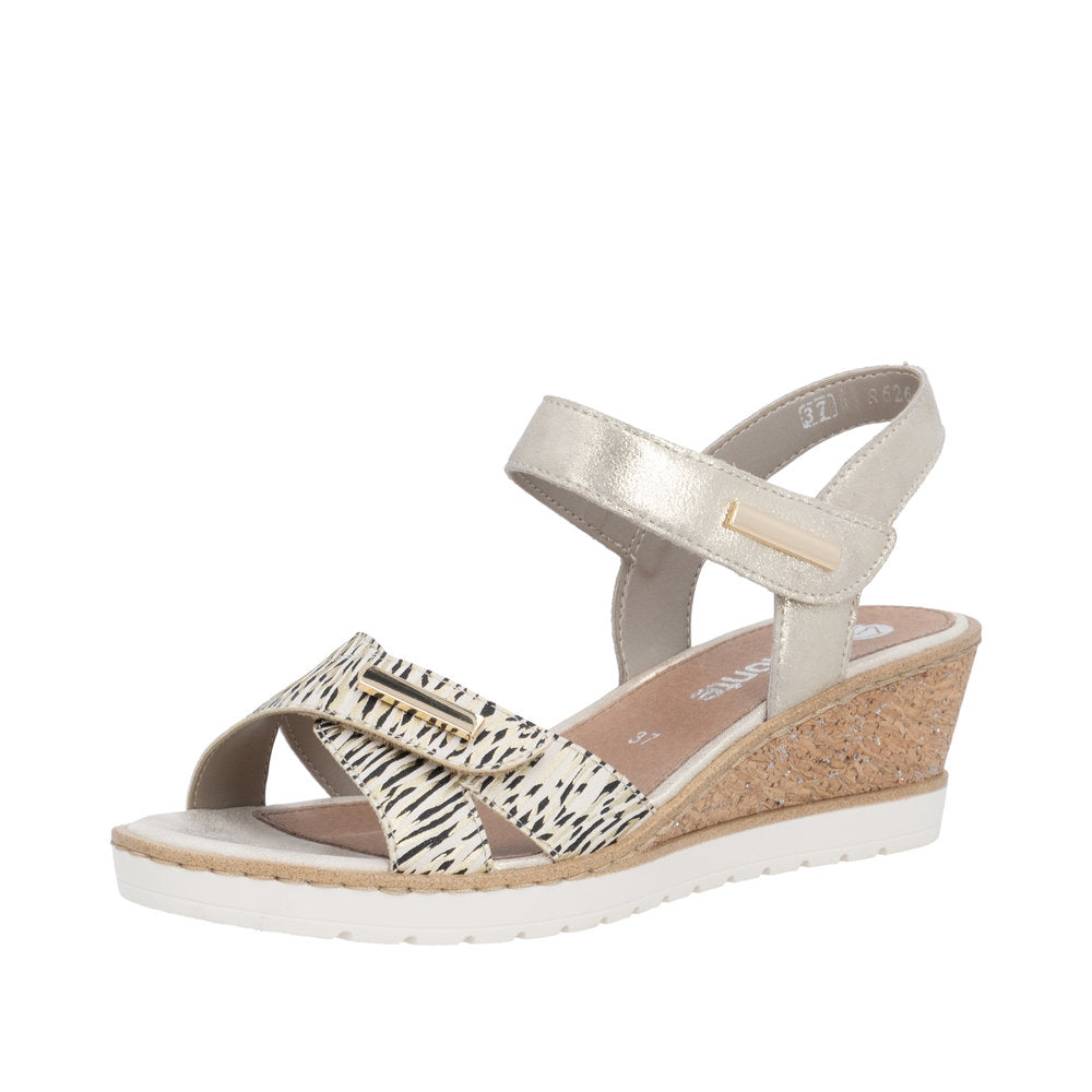 Remonte R6266-90 Fanni Gold Sandals