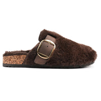 Lunar Rhianna Brown Mule Slipper KLC002 BR