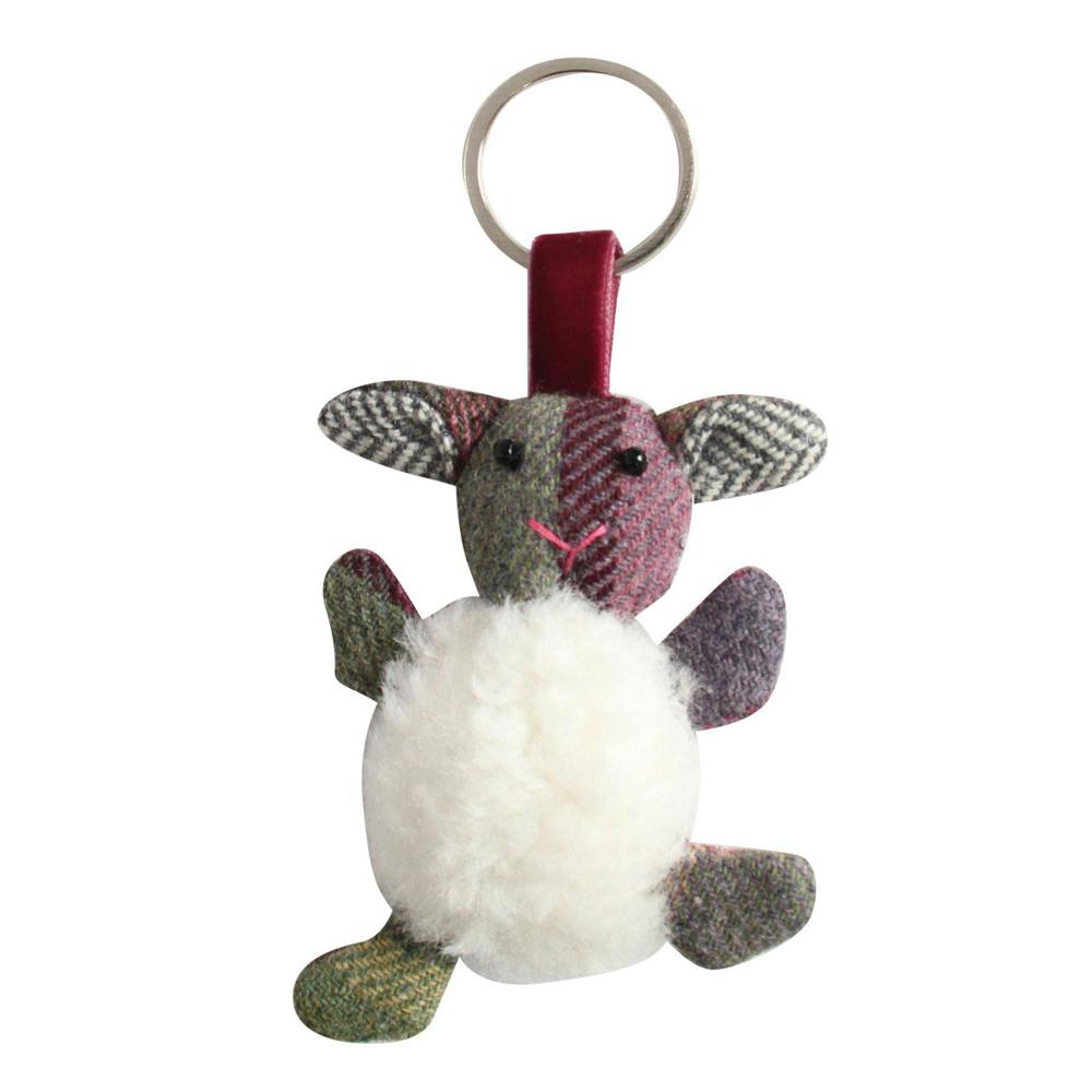 Earth Squared Tweed Keyring Sheep Gullane (TS26SHKRGUL)
