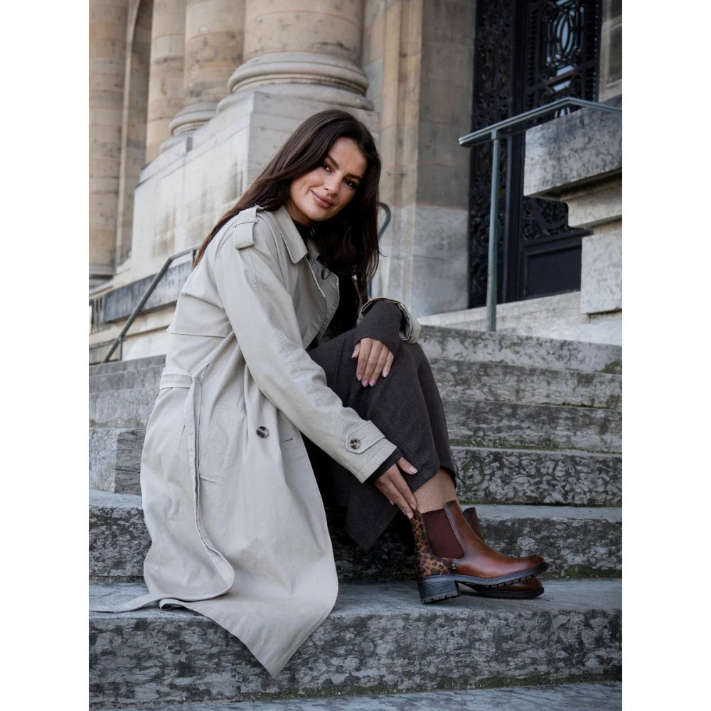 Lunar Simone Tan Ankle Boot GLZ003 TN