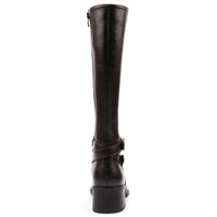 Lunar Sindy Brown Long Boot GLZ004 BR