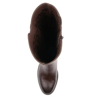 Lunar Sindy Brown Long Boot GLZ004 BR