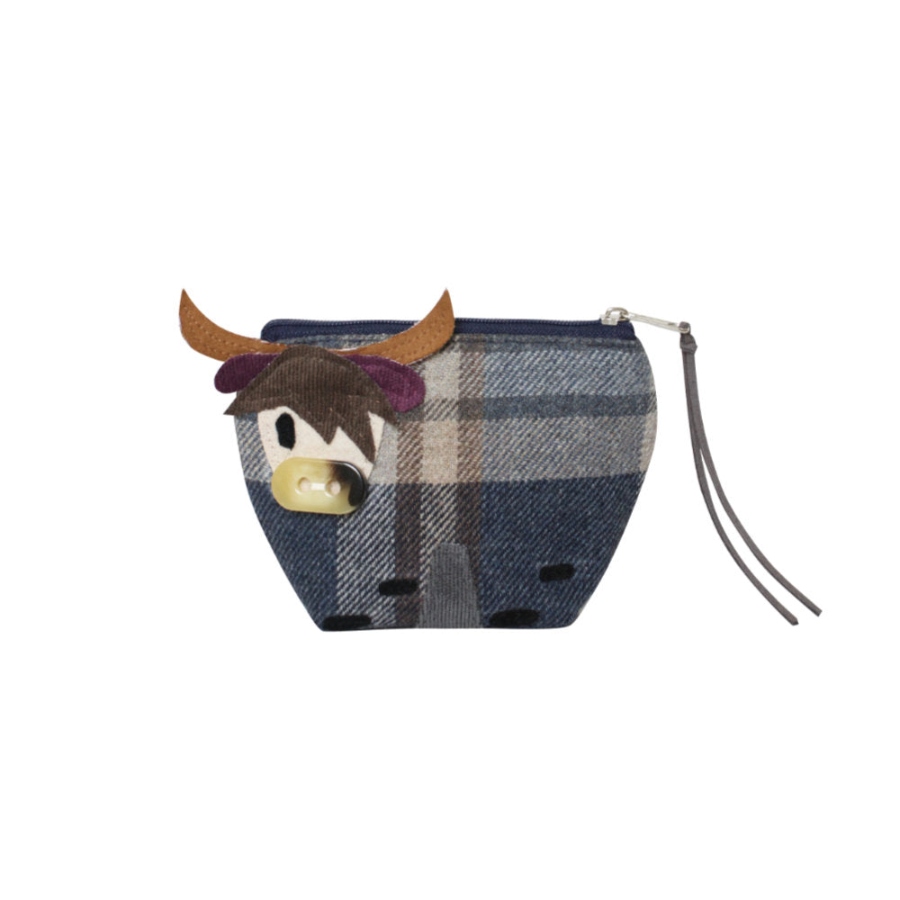 Earth Squared Tantallon Tweed Cow Purse (T25MOOTTL)