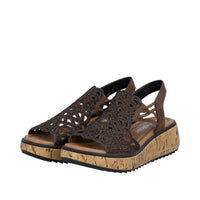 Rieker V1765-24 Lisa Brown Sandals