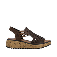 Rieker V1765-24 Lisa Brown Sandals