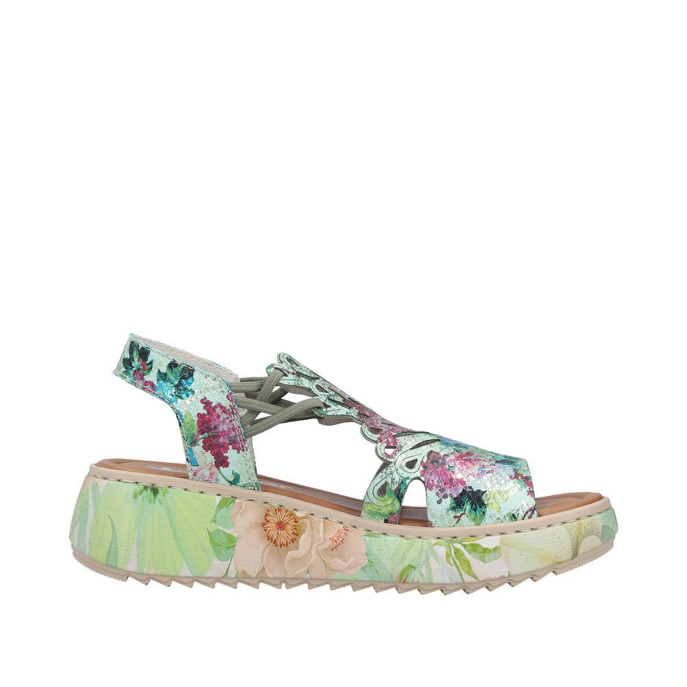 Rieker V1784-90 Lisa Multi Sandals