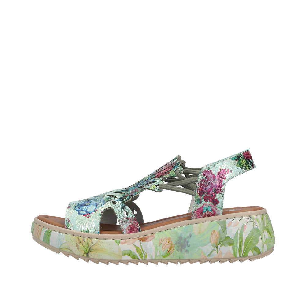 Rieker V1784-90 Lisa Multi Sandals