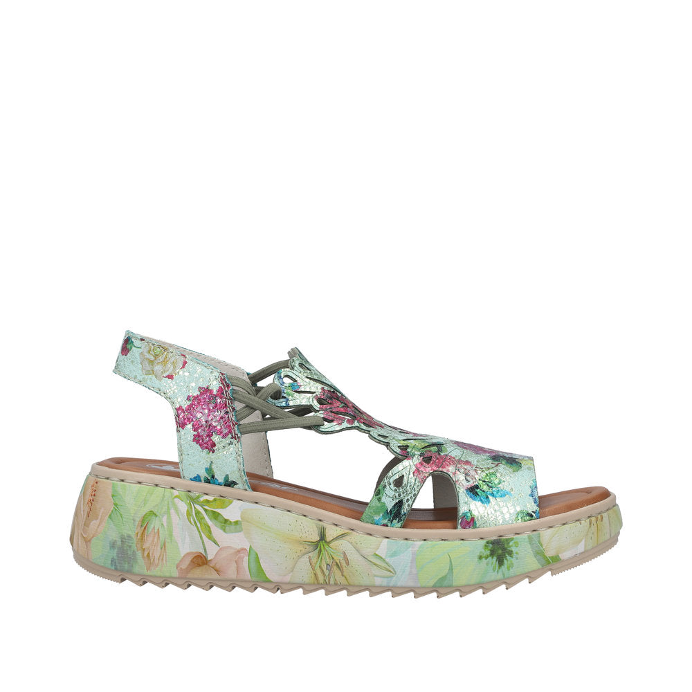 Rieker V1784-90 Lisa Multi Sandals