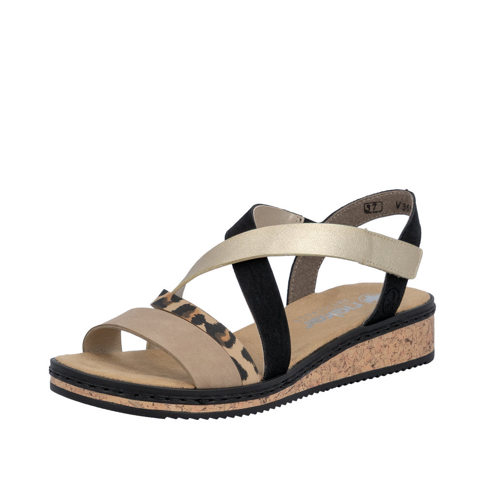 Rieker V3663-92 Lindsey Multi Sandals