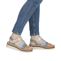 Rieker V7904-90 Regina Multi Sandals