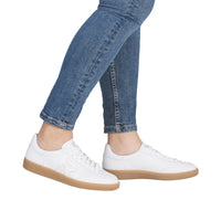 Rieker W2200-80 Revel White Trainers