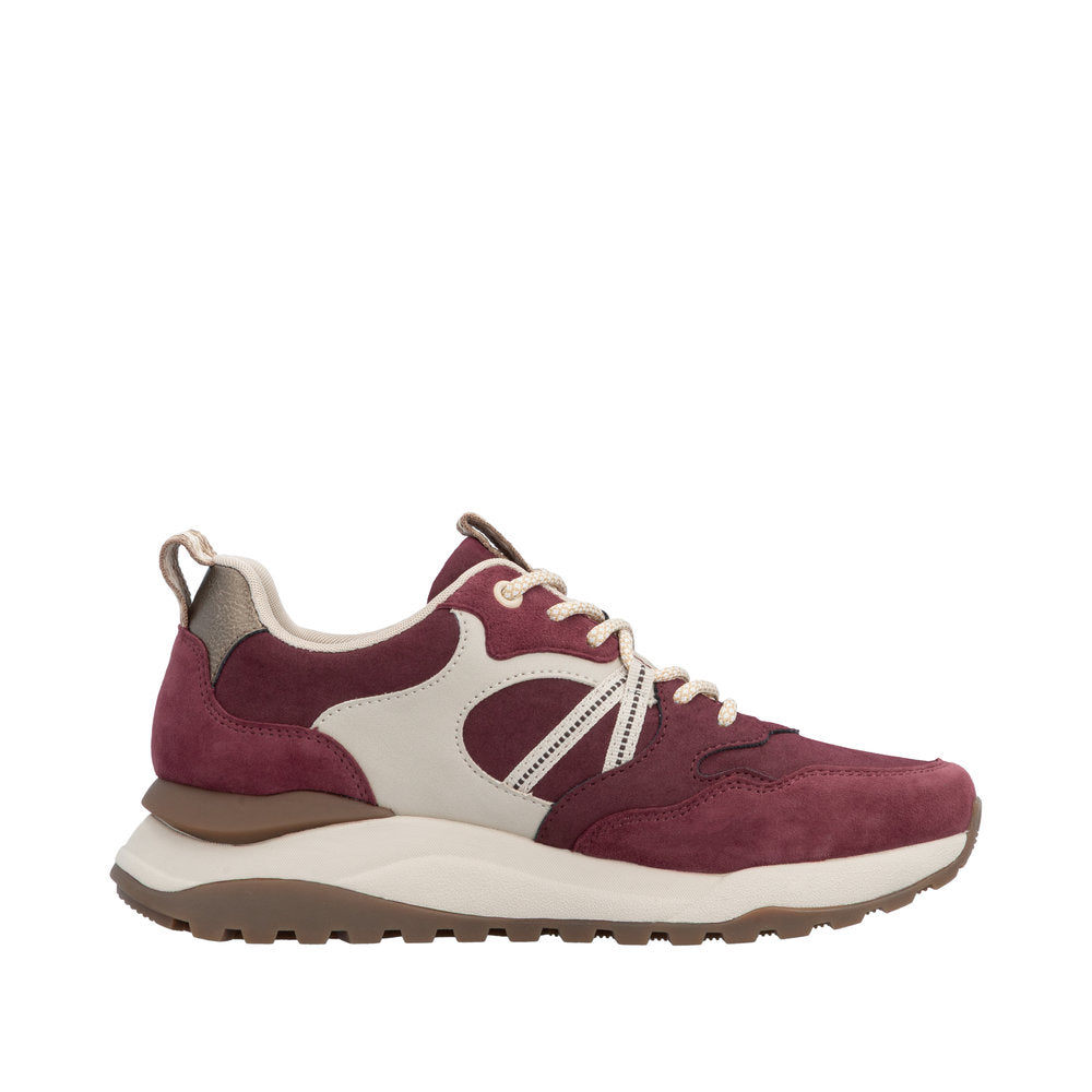 Rieker W2501-35 Akilah Red Trainers