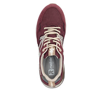 Rieker W2501-35 Akilah Red Trainers