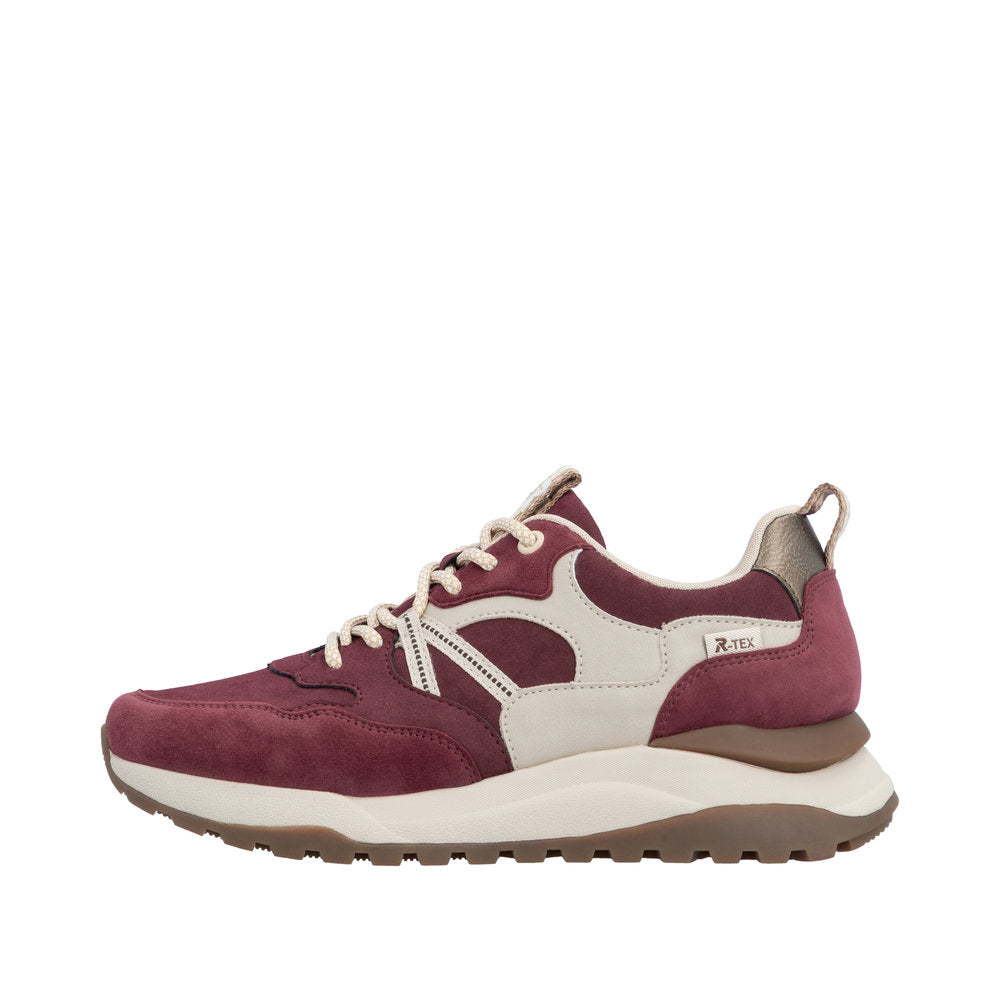 Rieker W2501-35 Akilah Red Trainers