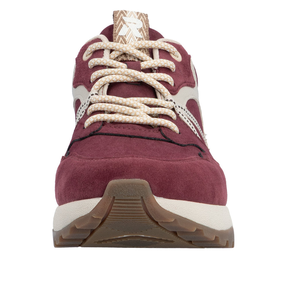Rieker W2501-35 Akilah Red Trainers