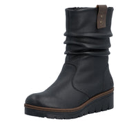 Rieker X9155-00 Prisca Black Boots