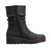 Rieker X9155-00 Prisca Black Boots