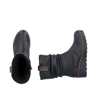Rieker X9155-00 Prisca Black Boots