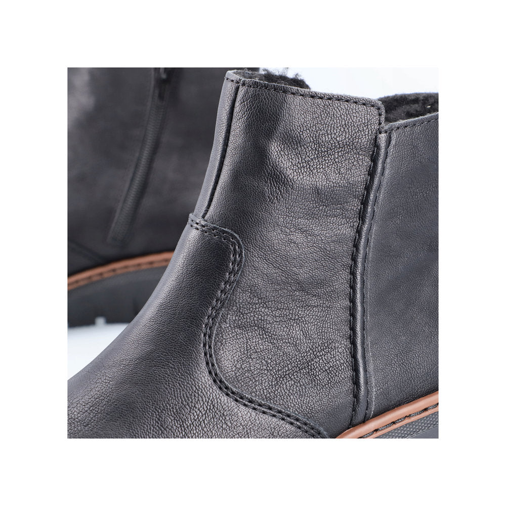 Rieker X9165-00 Black Boots