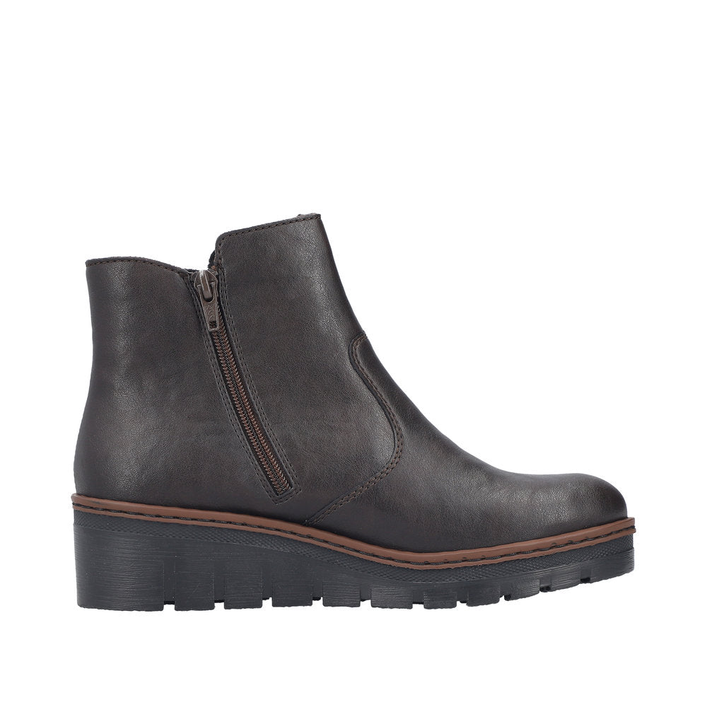 Rieker X9165-25 Prisca Brown Boots