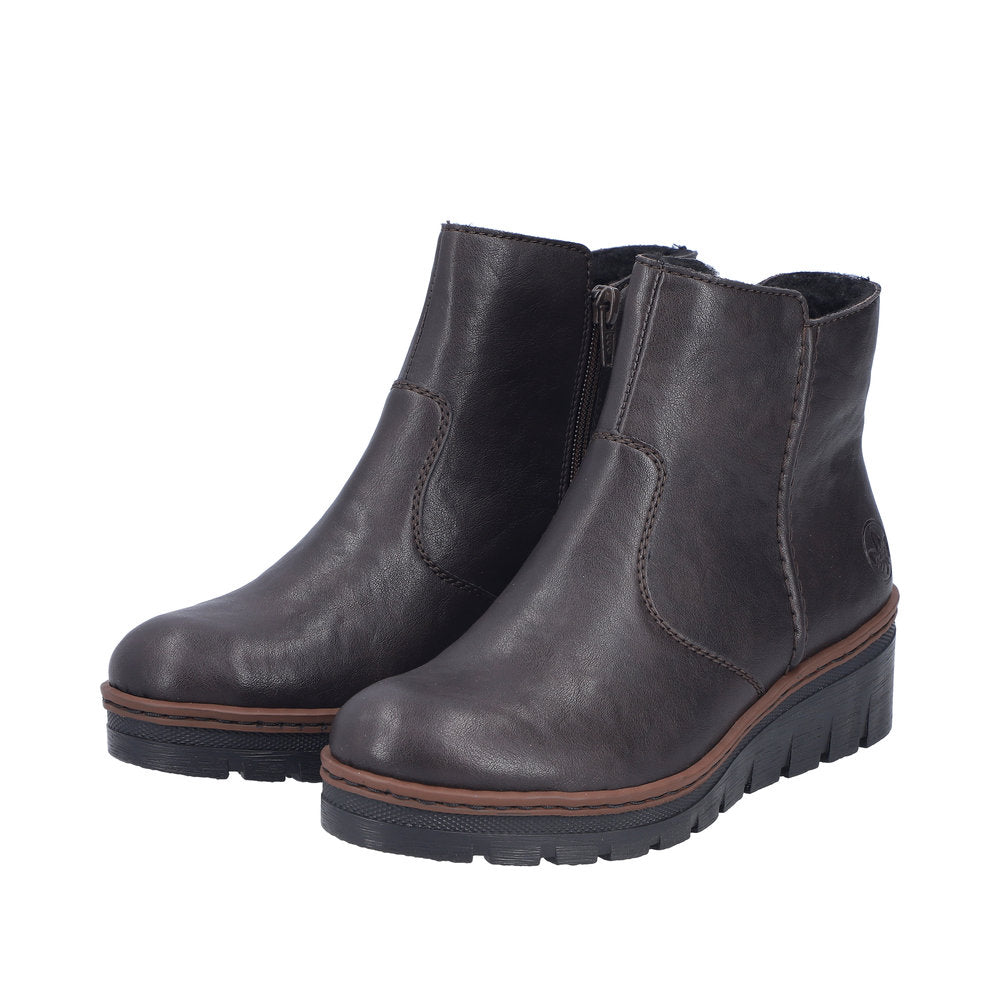 Rieker X9165-25 Prisca Brown Boots